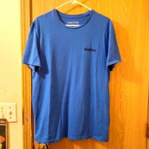 Nautica Mens Basic Casual Tee Shirt Size Large